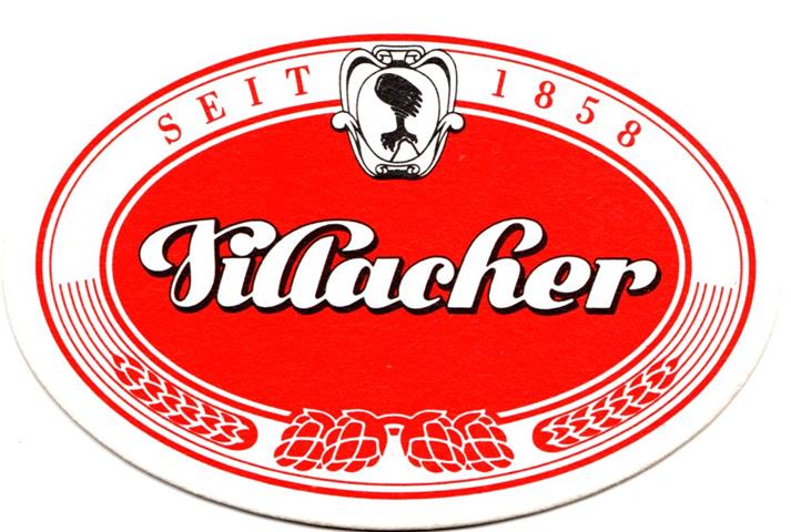 villach k-a villacher cartoon 2-15a (oval170-seit 1858-schwarzrot) 